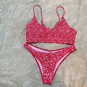 Two piece bathing suit